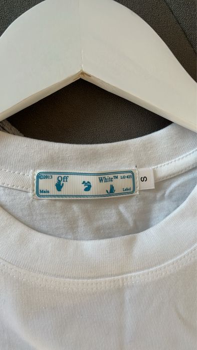 Tricou Off-White (Negrru si alb)