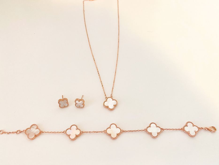 Set Bijuterii cu Bratara, Colier si Cercei Van Cleef and Arpels ++