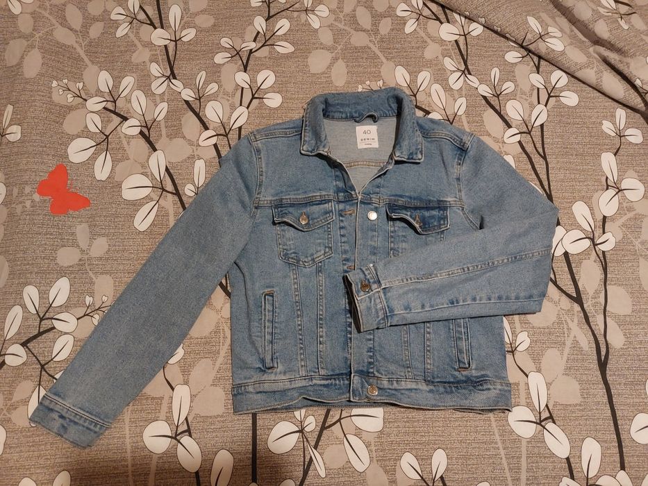 Дънково яке DENIM на Sinsay