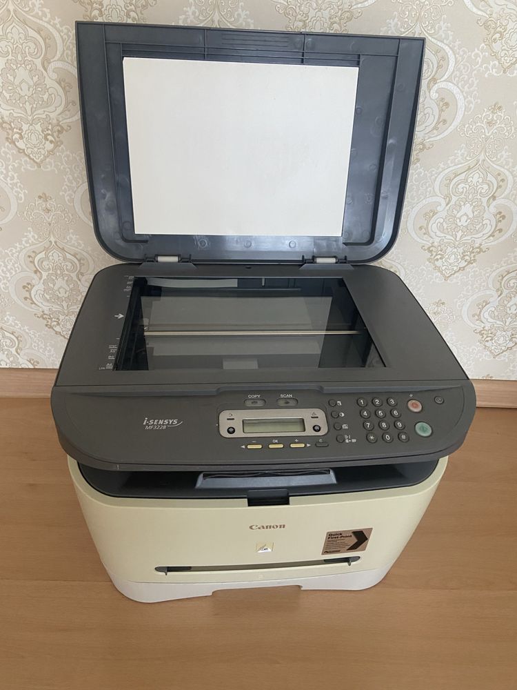 МФУ Canon 3 в 1, рабочий, без картриджа