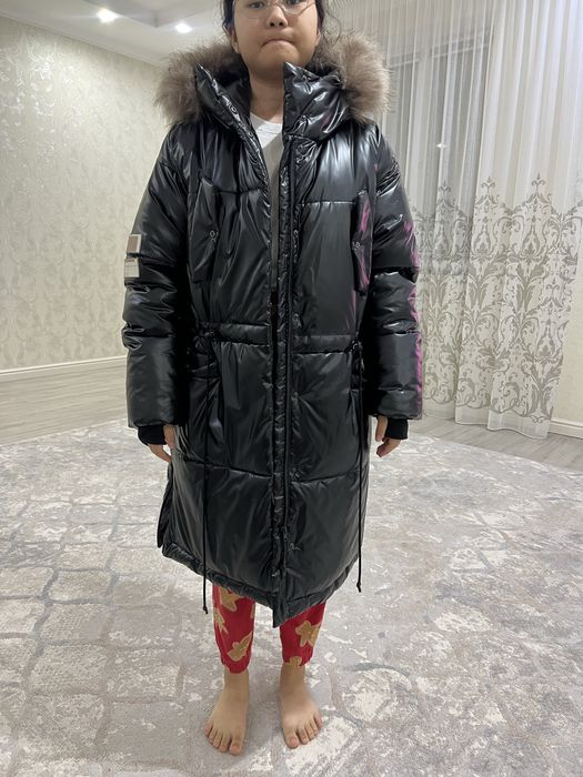 Продам натуральный детский пуховик