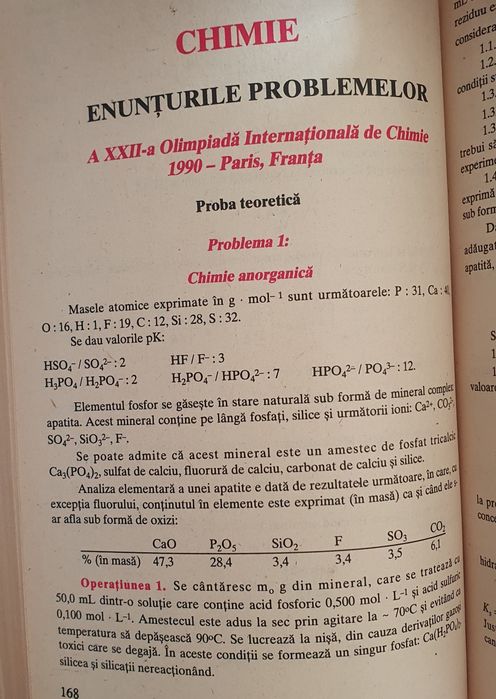 Set carti matematica fizica chimie informatica
