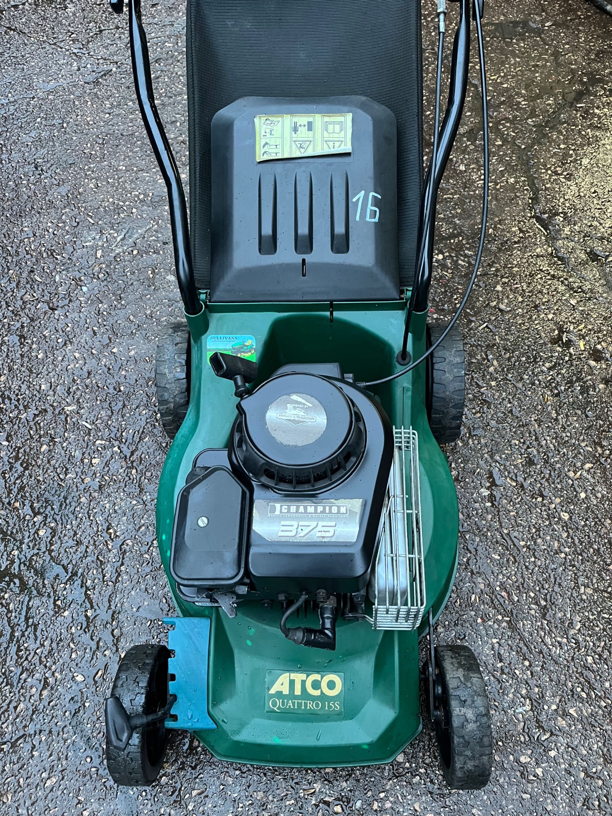 16: Самоходна моторна косачка ATCO 4.7hp Brigss