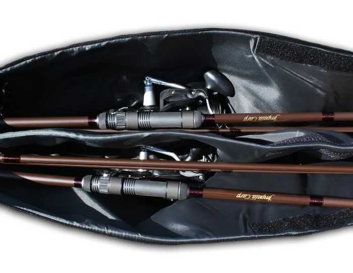 Husa Porta Buzunare Adanci/2 lansete+mulinete3,90 M/2 segmente-Delphin