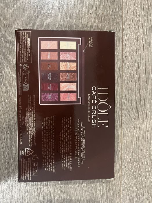 Lancome CAFÉ CRUSH MAXI палитра сенки