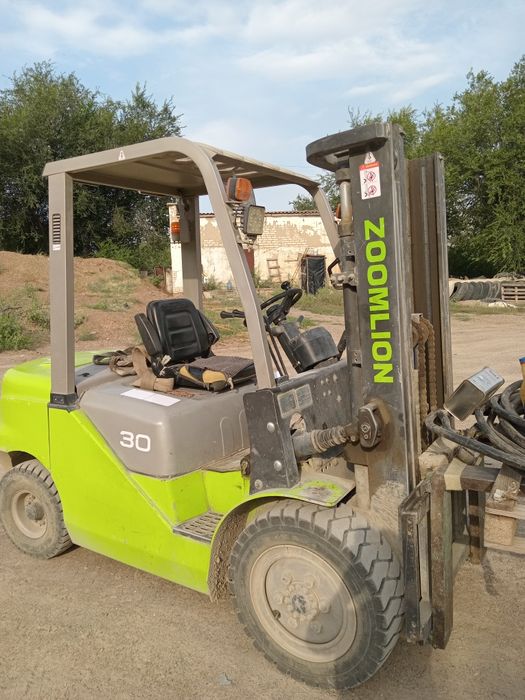 Разгрузка фур каром с эстокады