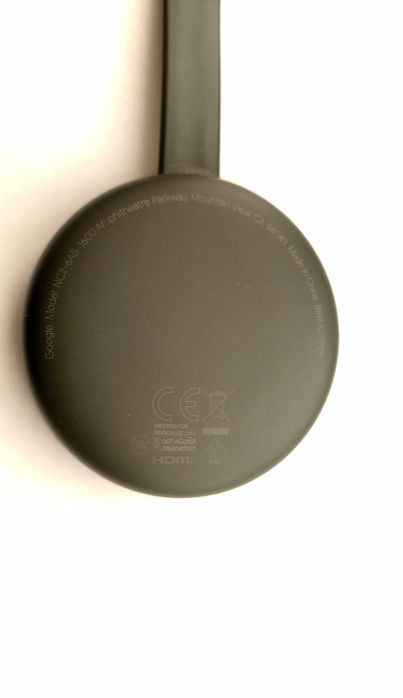 Оригинален Chromecast 3 + адаптор за мрежови кабел RJ45