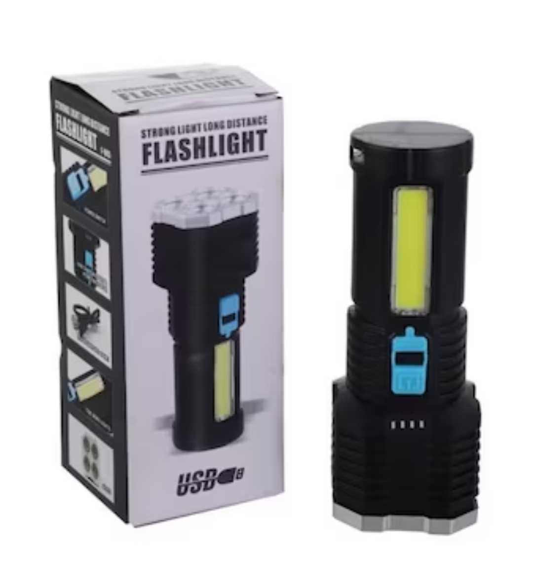 Lanterna LED,incarcare USB,rezistenta la apa