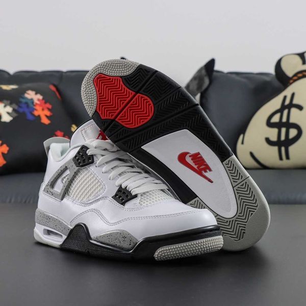 Обувки Air Jordan 4 White Cement(2025)