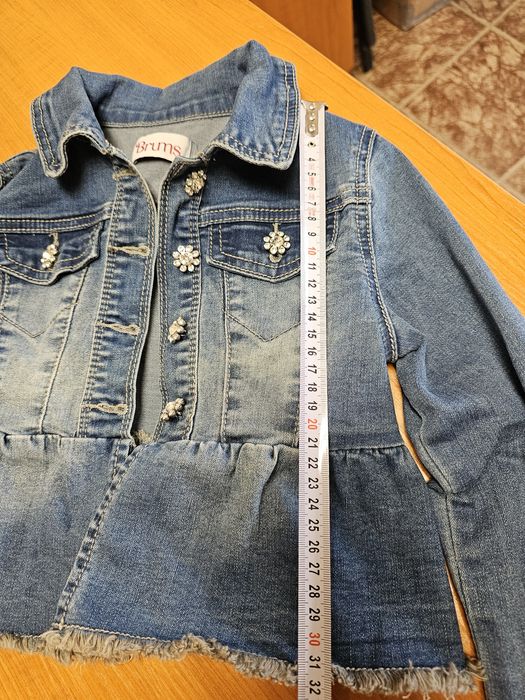 ЛОТ Дънкови якета висок клас за момиче