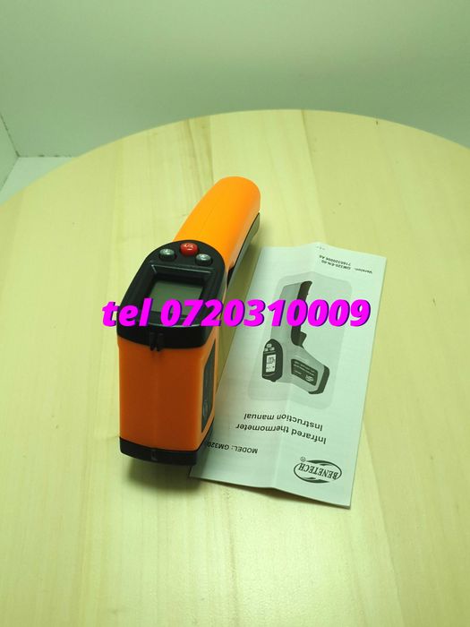 Termometru Industrial Profesional 50 380c Uni Galbennegru