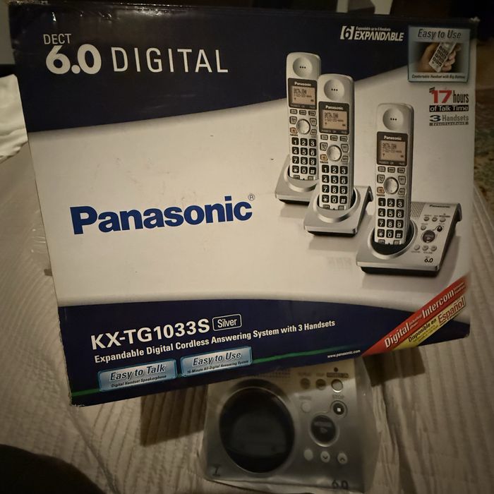 Telefon Panasonic 3 posturi