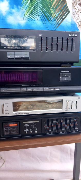 Egalizator grafic/ Egalizator sunet Philips, Fischer, Eltra