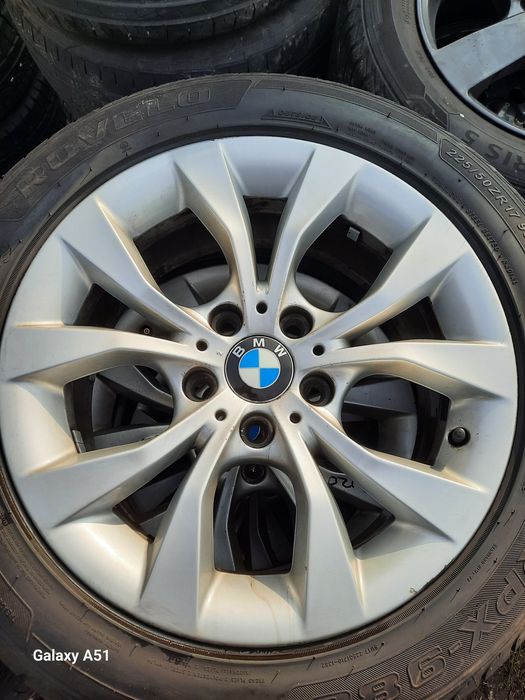 Ляти джанти с гуми за БМВ, 5×120,17цола