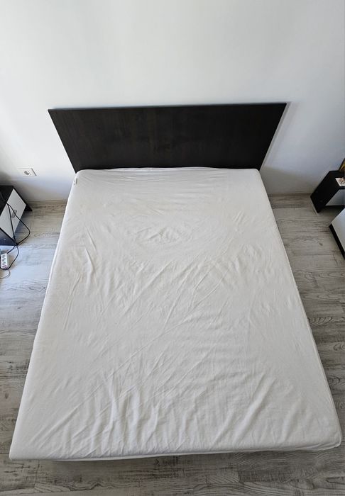 Pat din Pal + Saltea din Spuma 160/200 cm