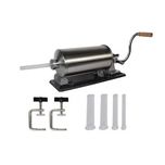 Aparat de umplut Carnati Elefant KY-2008PA, 4 kg, inox, Orizontal