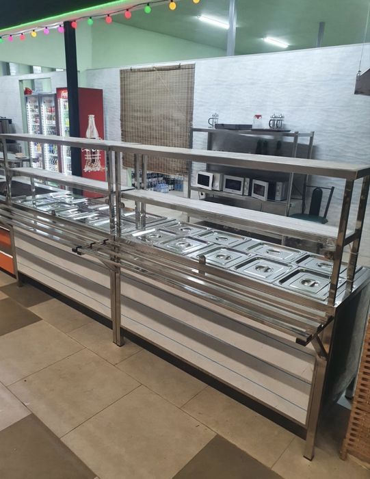 Мармит, стол раздача, стол касса, линия раздачи