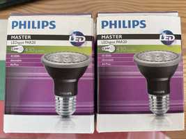 Philips филипс LED луни Е27 430 лумена 2 броя