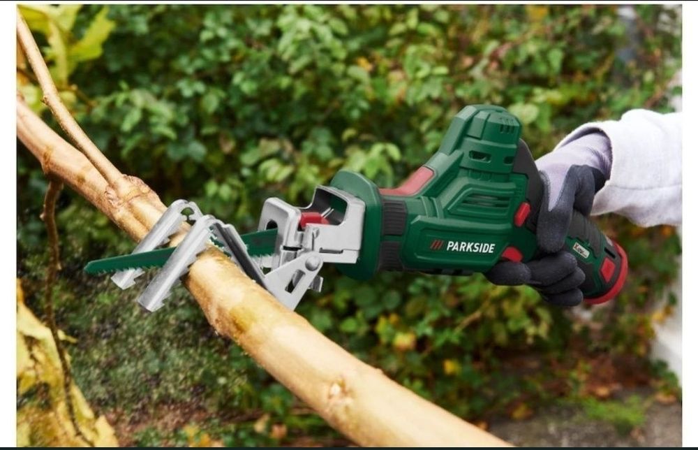 Ferăstrău crengi parkside 12v pe acumulator mama