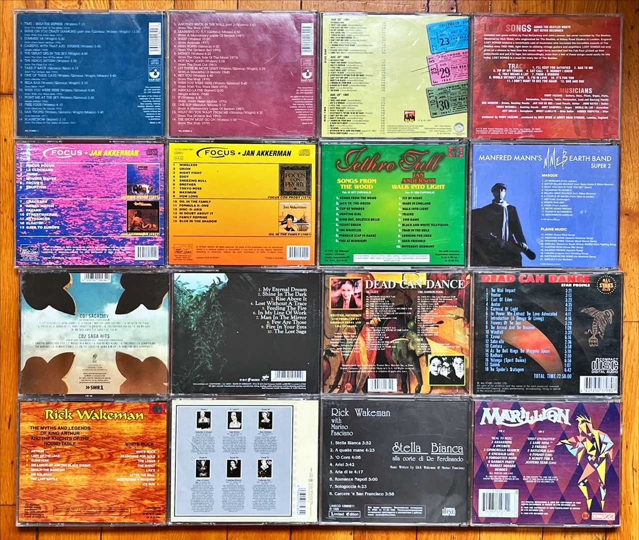 CD rusesti rock, ed. rara: Pink Floyd, Focus, Van Halen, Yes, De Lucia