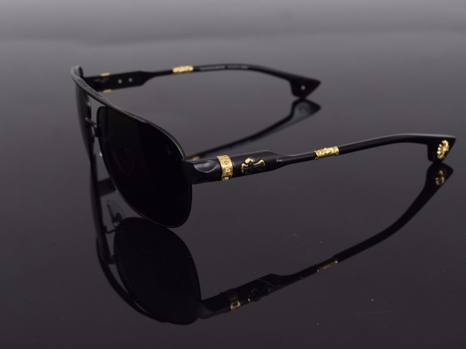 Слънчеви очила Chrome Hearts Buek Black