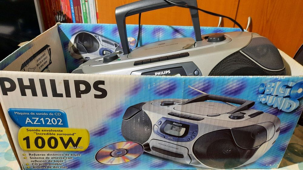 RadioCasetofon cu CD,  Phillips