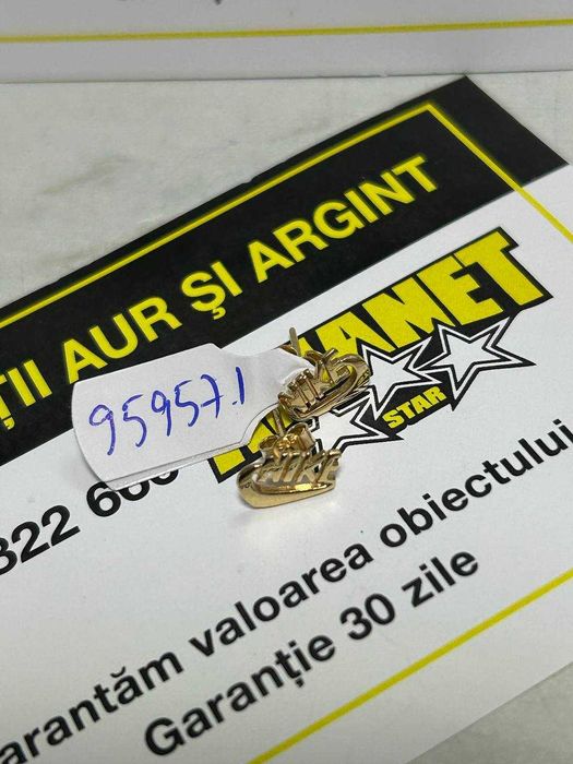 cercei aur 1.01gr 14k (m2) staramanet