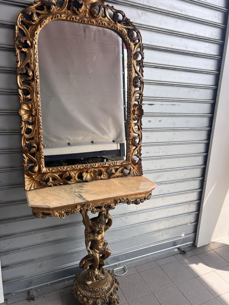 Consola din silic cu oglinda venetiana k Noua