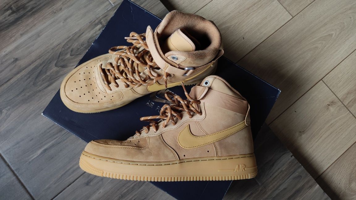 NIKE Air Force 1 High Wheat - НОВИ, 45.5