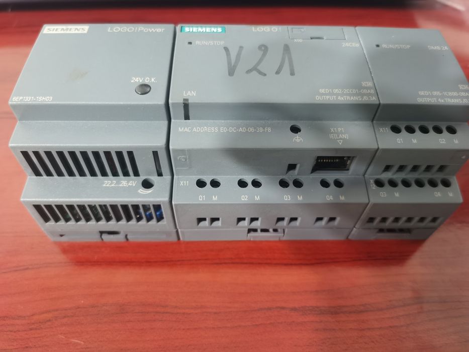 Vand PLC + sursa, Siemens