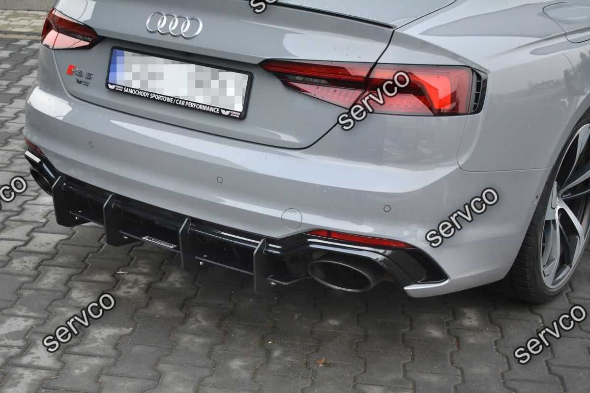 Prelungire difuzor Audi A5 RS5 Coupe Mk2 F5 2017-2019 v13 - Maxton