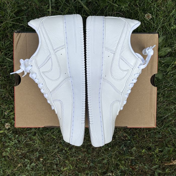 Nike Air Force 1 Low Triple White “Jason Voorhees”