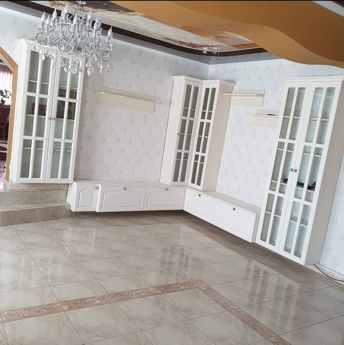 Mobilier living realizat din mdf frezat
