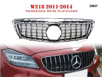 Grila Frontala Tip GT Tuning Neagra Bara Față Mercedes CLS W218  AMG