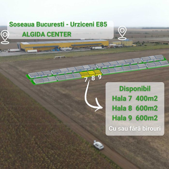 Hala 600 m²  –Afumați/Autostradă A0