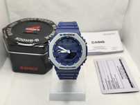 Ceas Sport Casio G-Shock GA-2100 Bold Blue – Nou, Garanție 2 Ani