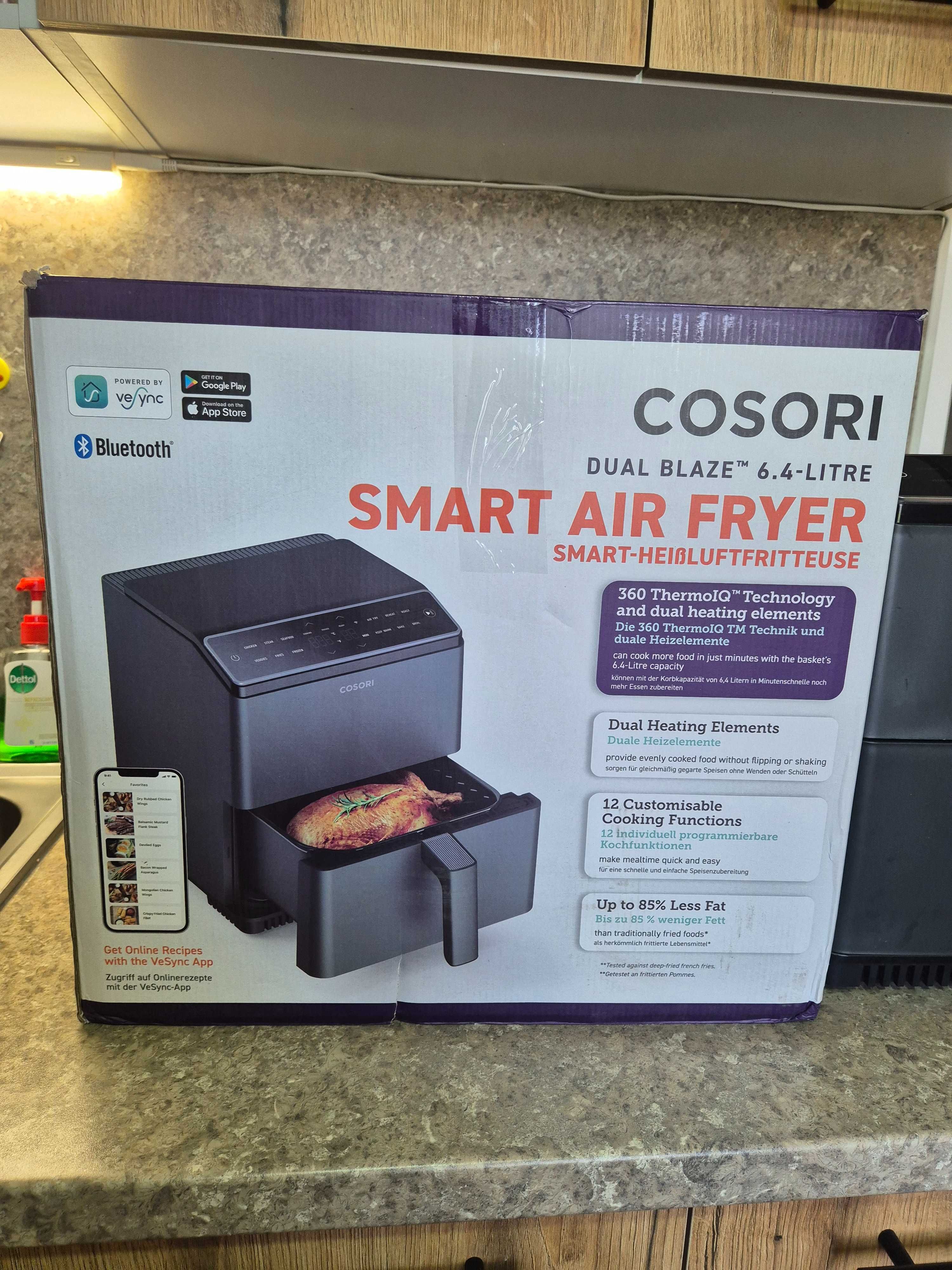 Фритюрник с горещ въздух Cosori Dual Blaze