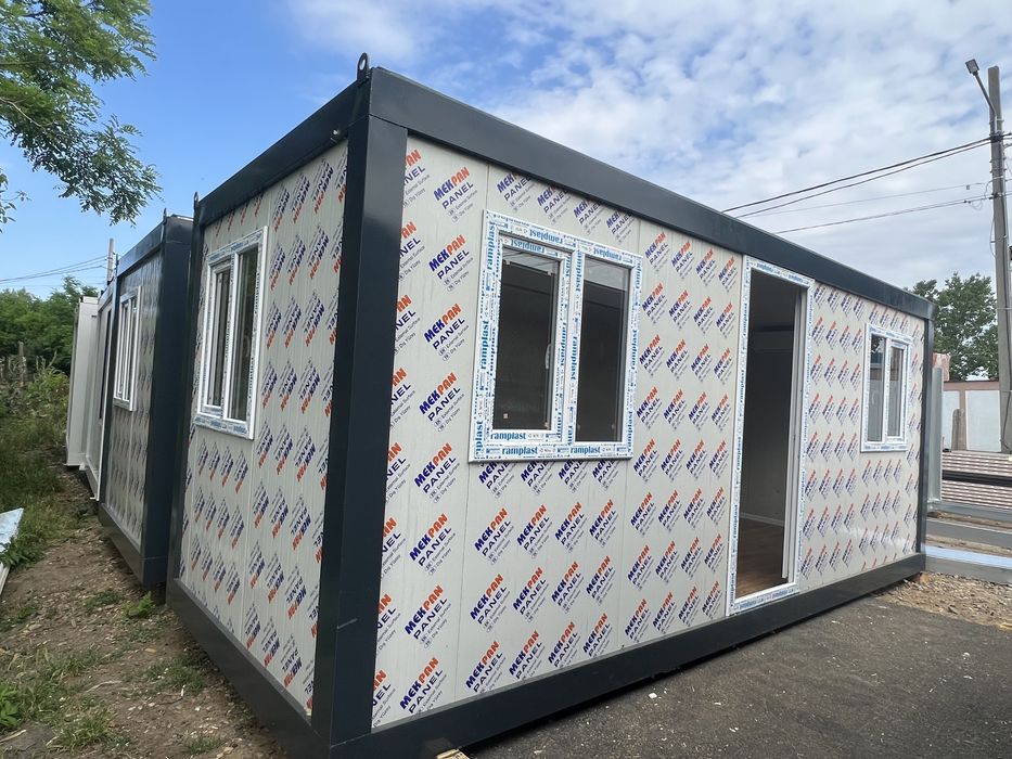 Containere organziare de santier Container birou vestiar de locuit