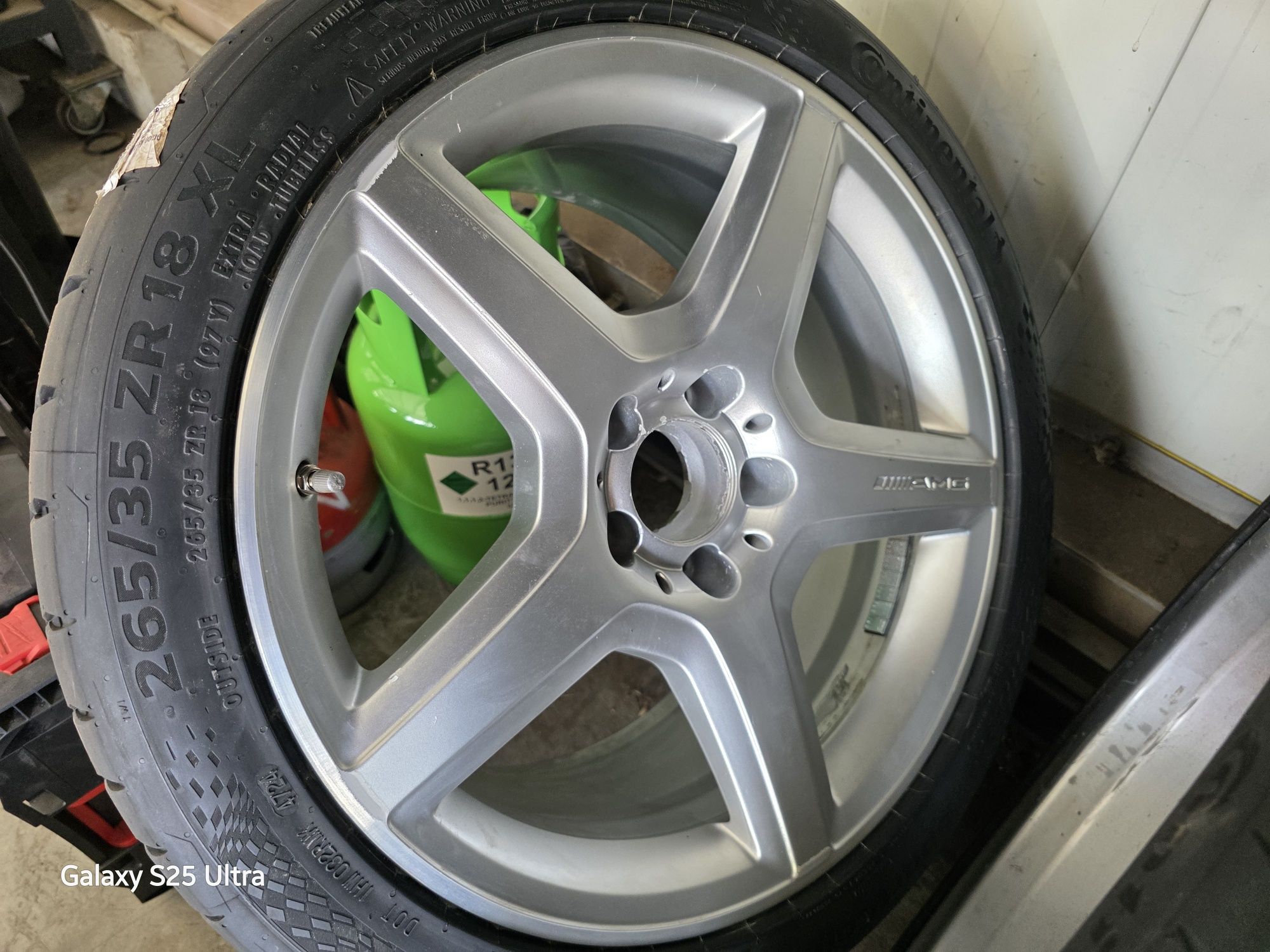 Продавам оригинални алуминиеви джанти 18 цола w211 AMG спорт пакет