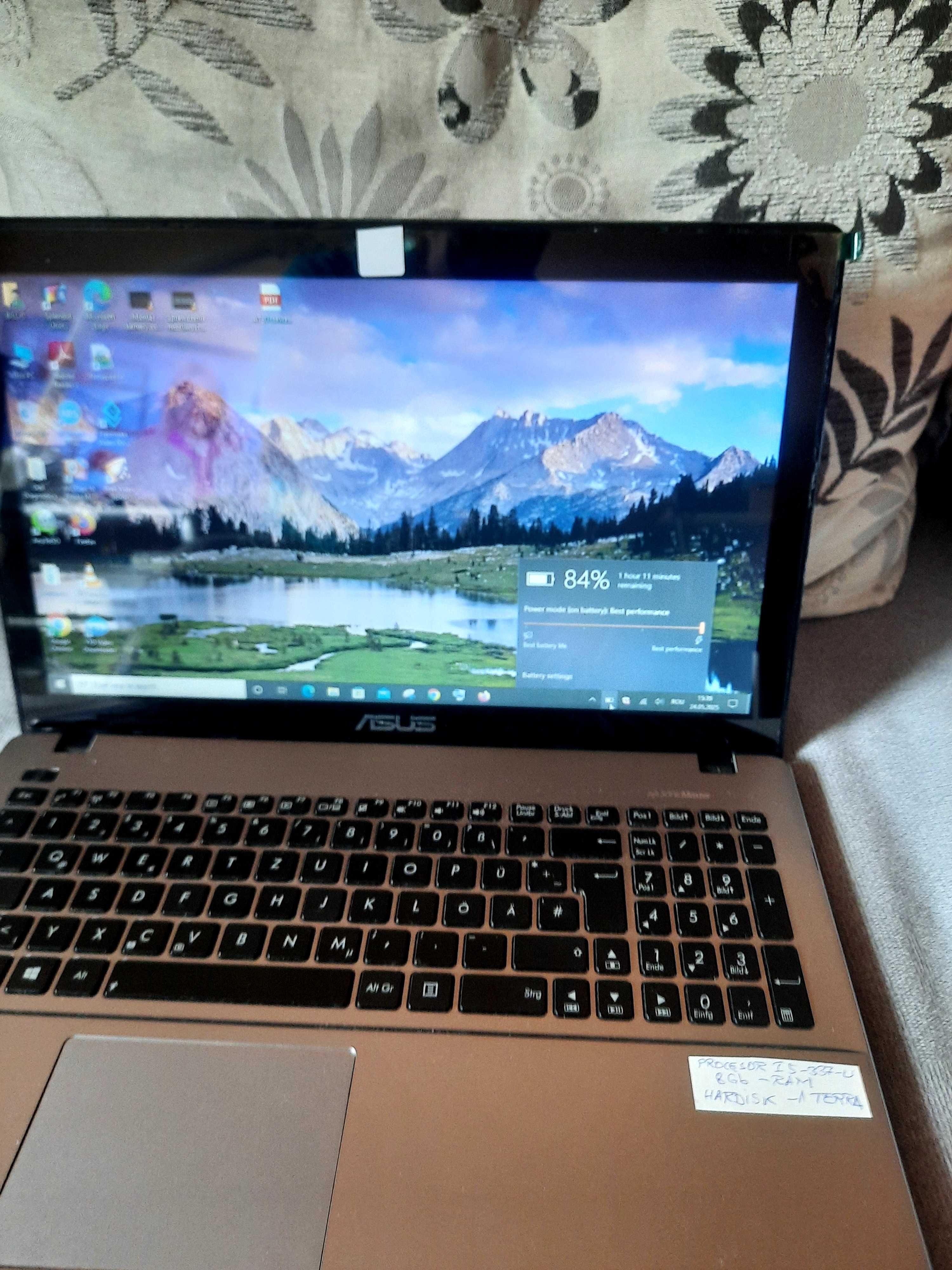 LAPTOP ASUS X550 C cu Procesor i5 8gb ram ,hard diisk-1Terra
