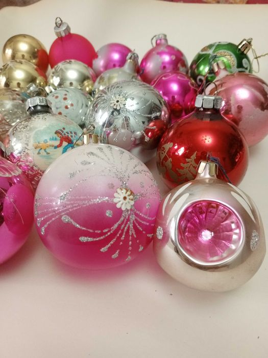 Игрушки елочные советского периода редкие