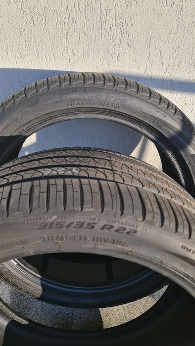 Set NOI cauciucuri Anvelope Pirelli 275.40.22 si 315.35.22 Scorpion Ze