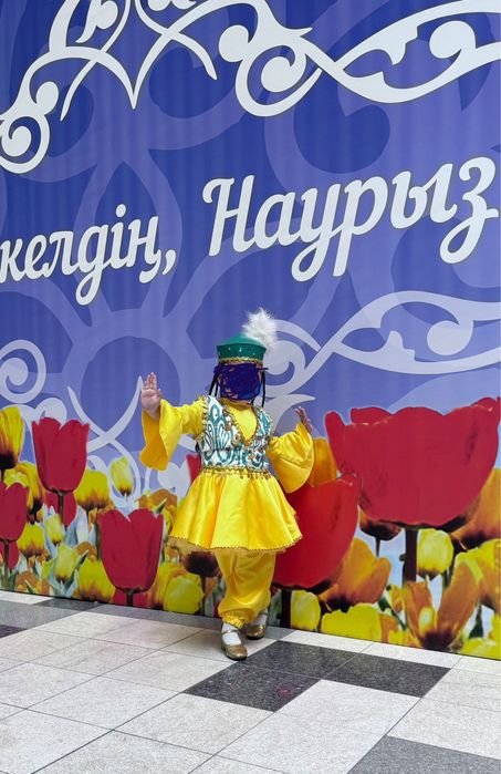 Сдам узбекский национальный костюм для девочек 4-6 лет