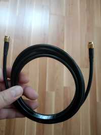 LMR 195 кабел, 2 м, SMA male към SMA male