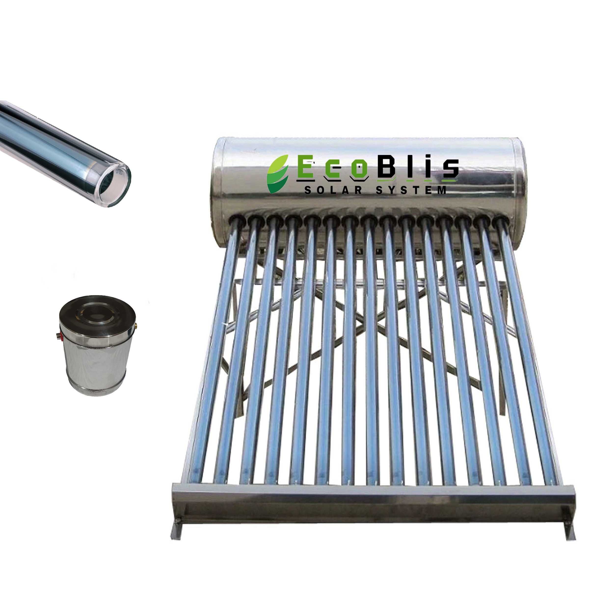 Panou Solar Cu Boiler Apa Calda ECO 156 Litri - Nepresurizat - ECOBLIS