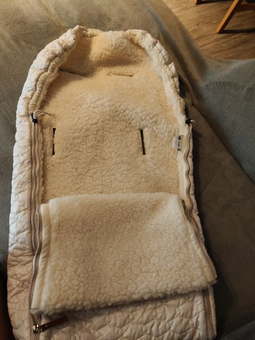 Protecție de iarna pentru cărucior cu interior de lana