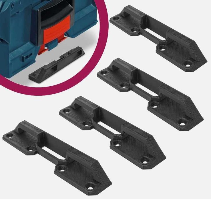Комплект Скоби за захващане на огранайзер Bosch L-BOXX към стена