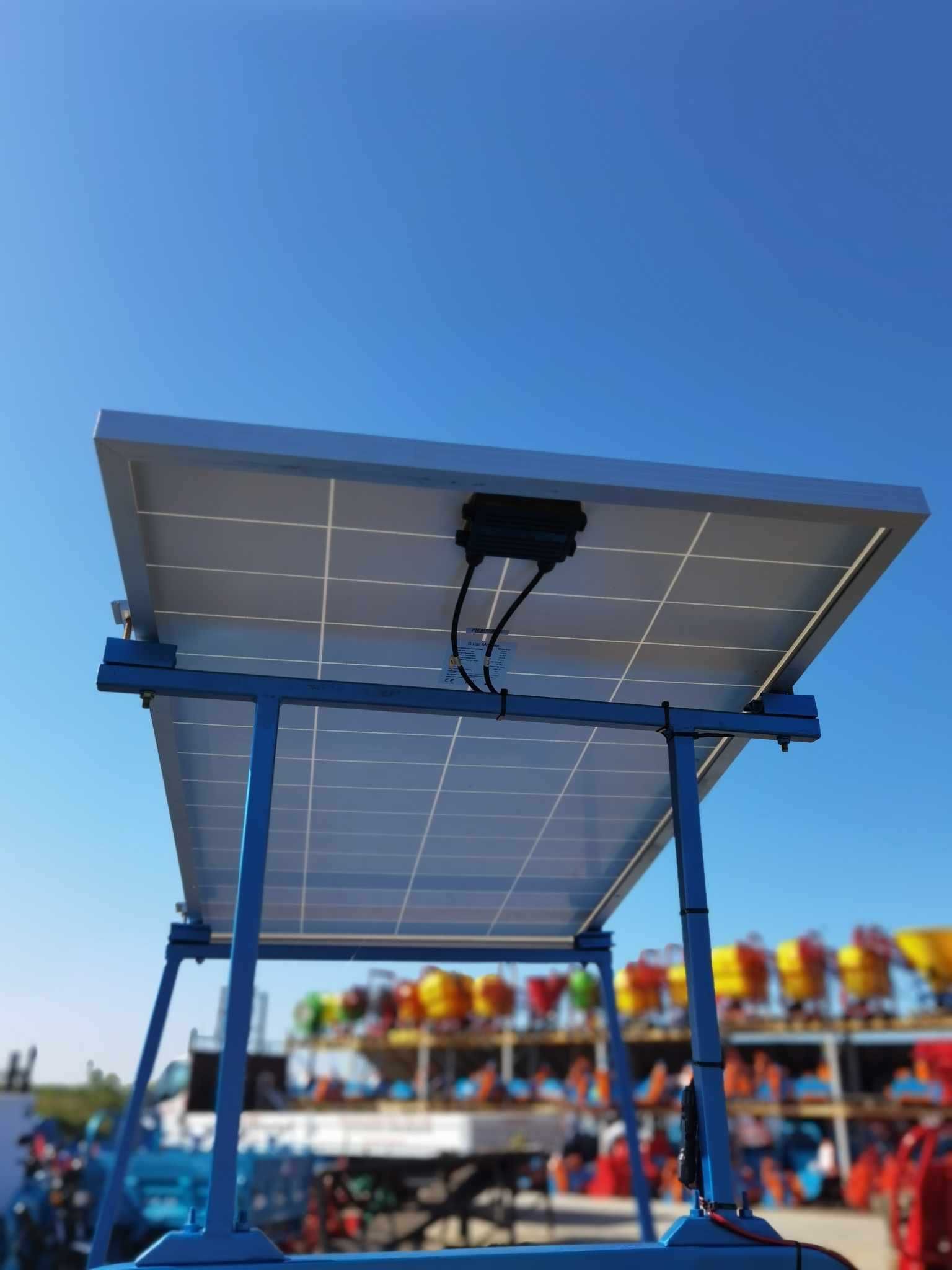 Triciclu electric-Kit incarcare cu panou solar fotovoltaic Agramix