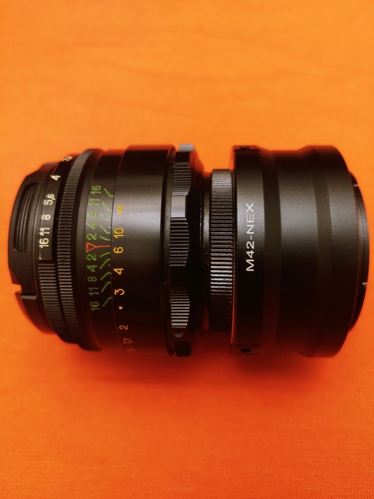  Объективы Гелиос 44-2 + адаптер Sony e- M42
