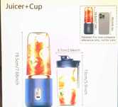 Blender Portabil cu incarcator NOU cod produs 001